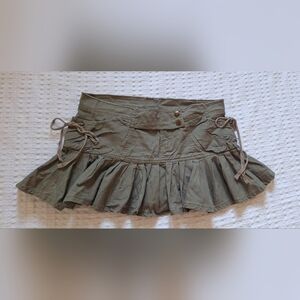 Mini Skirt Very cute Camo Green Skirt